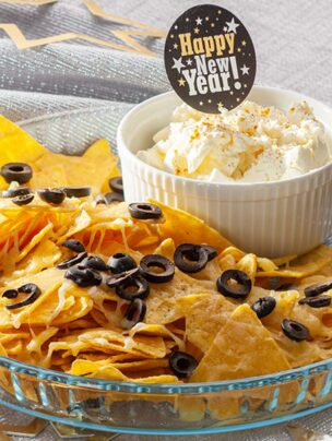 Nachosy z serkiem Philadelphia