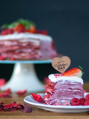 Tort naleśnikowy red velvet