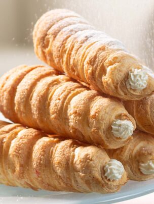 Rurki z kremem waniliowym