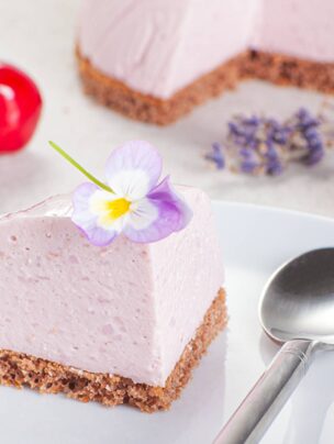 Sernik czereśniowy na zimno