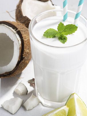 Smoothie kokosowo-limonkowe