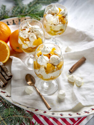 Eton mess z pomarańczą