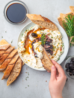 Dip z oliwą i octem balsamicznym