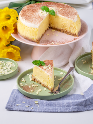 Sernik nowojorski z kremowym serkiem