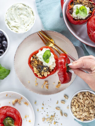 Papryka faszerowana a’la rocoto relleno