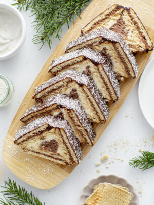 Sernik śmietankowa chatka