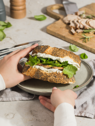 Grillowana wiejska pajda z polędwiczką