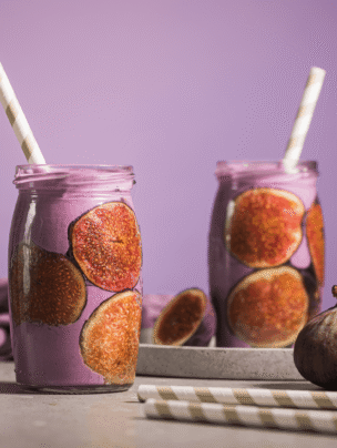 Smoothie figowe z ube